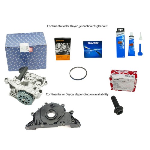 Oil pump pierburg belt - oil, for